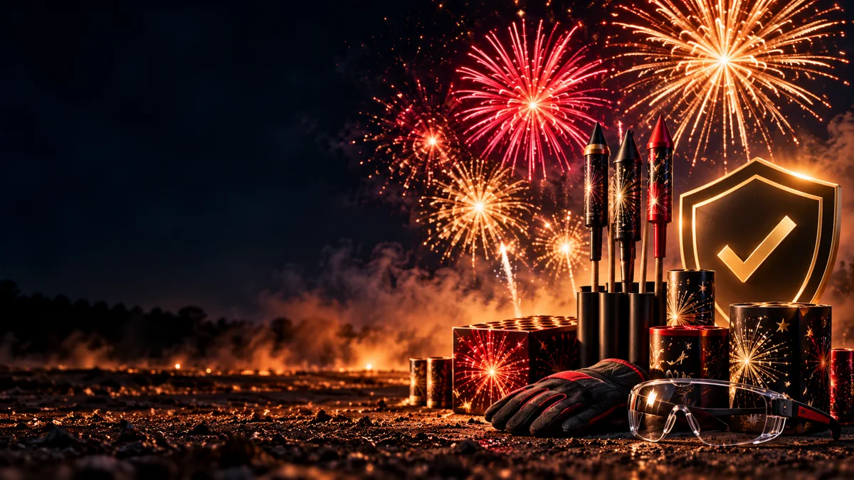 Sicherheit und Recht bei Feuerwerk Feuerwerk sicher und rechtlich einordnen