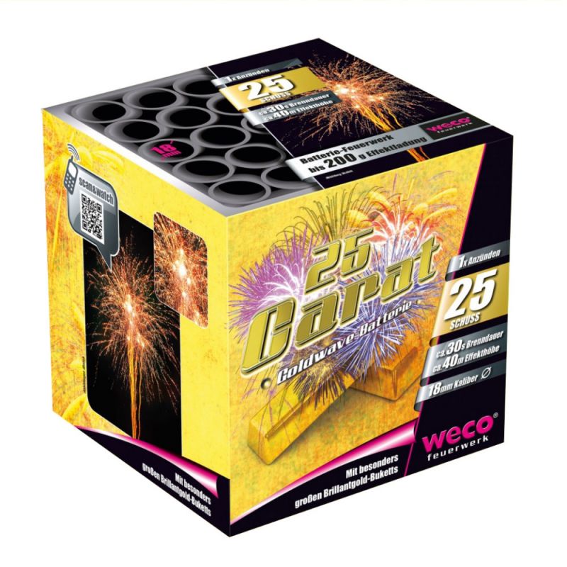 25 Carat (Sol) 25-Schuss-Feuerwerk-Batterie kaufen