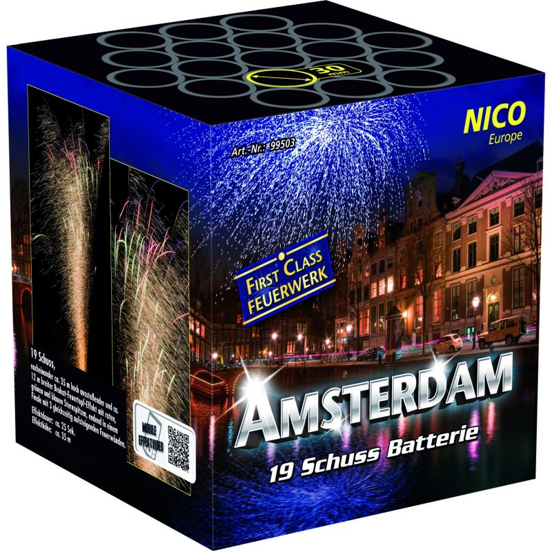 Amsterdam 19-Schuss-Feuerwerk-Batterie kaufen