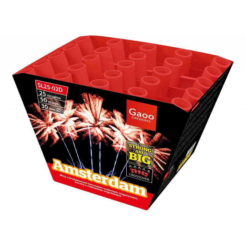 Amsterdam 25-Schuss-Feuerwerk-Batterie kaufen