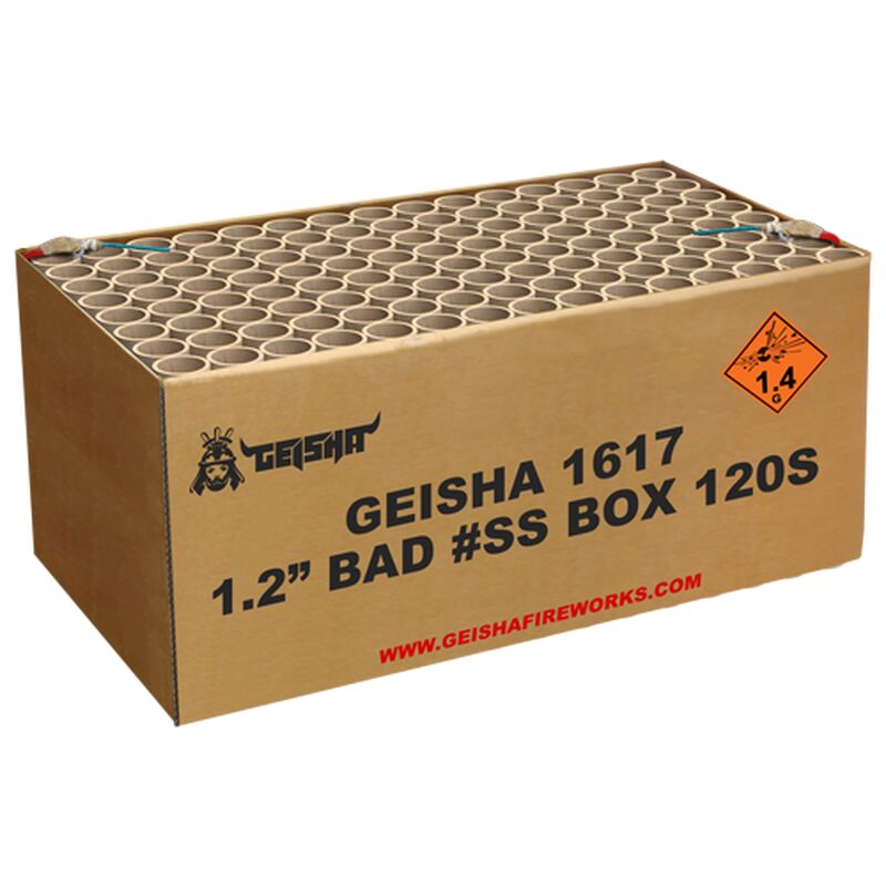Bad Ass Box 120-Schuss-Feuerwerkverbund (6x20 Schuss-Batterien) kaufen