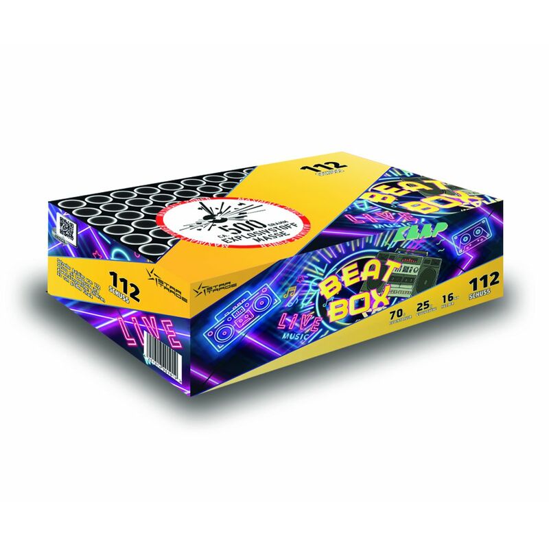 Beatbox 112-Schuss-Feuerwerk-Batterie kaufen
