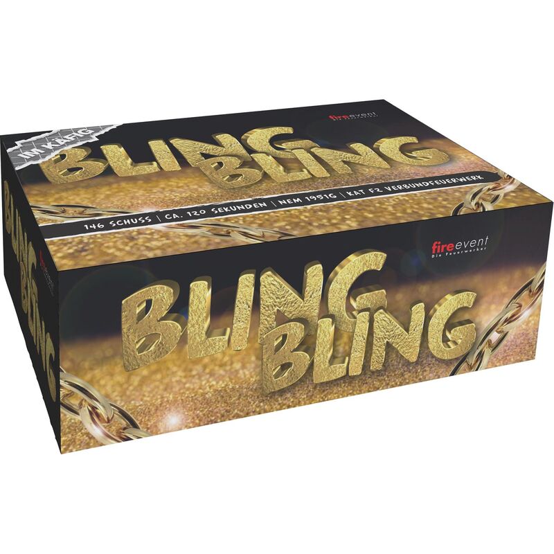 Bling Bling 146-Schuss-Feuerwerkverbund (Stahlkäfig) kaufen