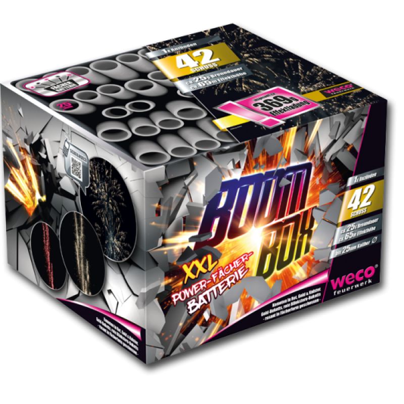Boombox 42-Schuss-Feuerwerk-Batterie kaufen