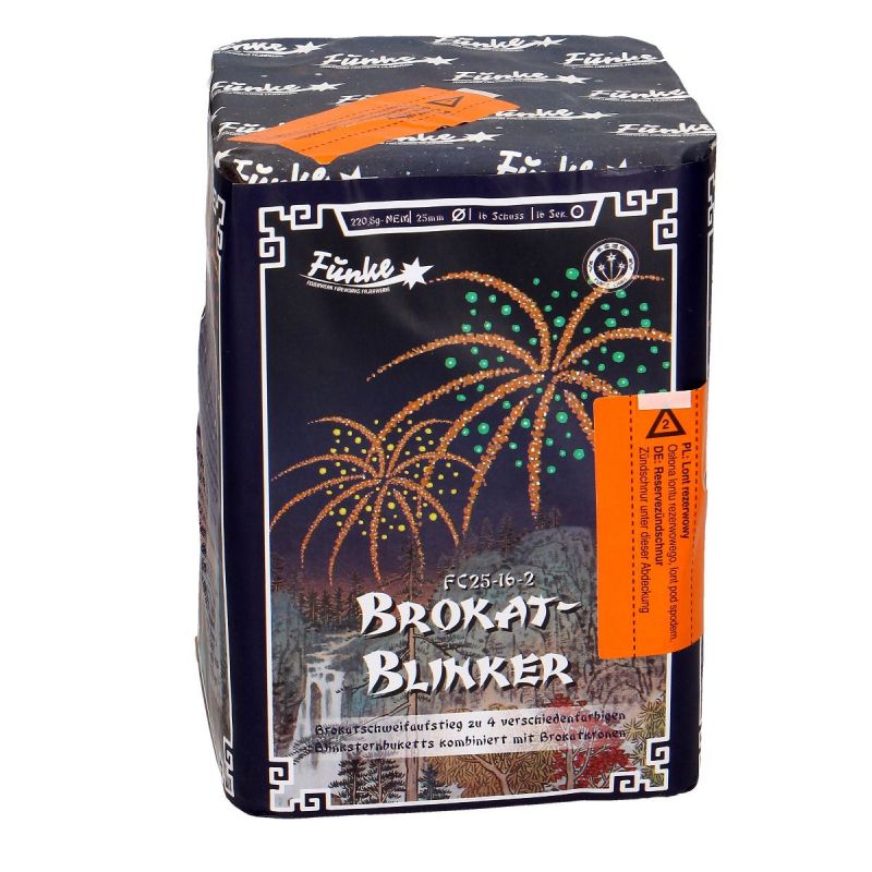 Brokat Blinker 16-Schuss-Feuerwerk-Batterie kaufen