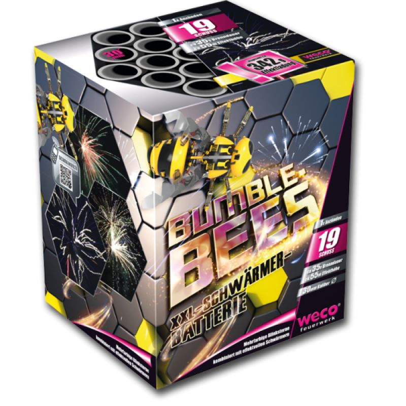 Bumblebees 19-Schuss-Feuerwerk-Batterie kaufen