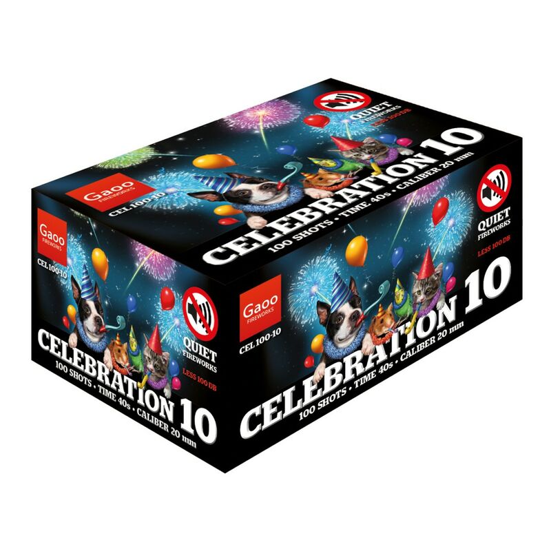 Celebration 100-10 100-Schuss-Feuerwerk-Batterie kaufen