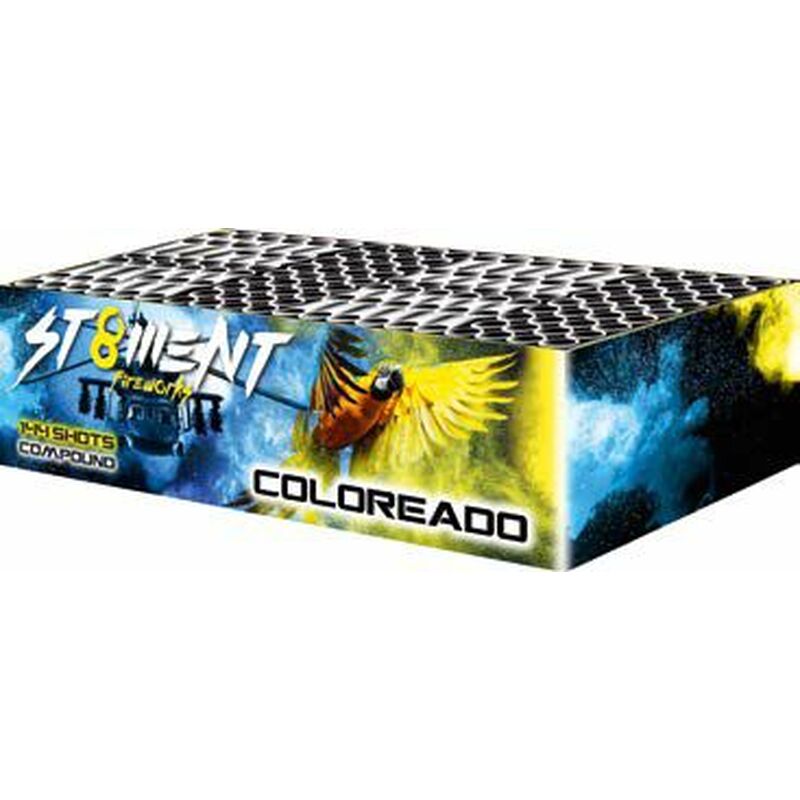 Coloreado 144-Schuss-Feuerwerkverbund kaufen
