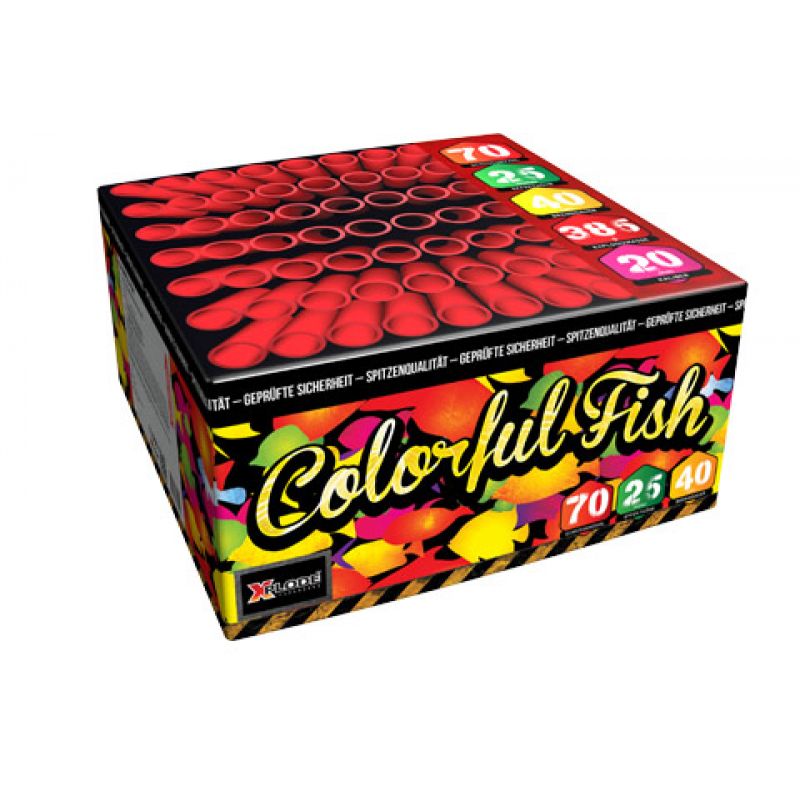 Colorful Fish 70-Schuss-Feuerwerk-Batterie kaufen