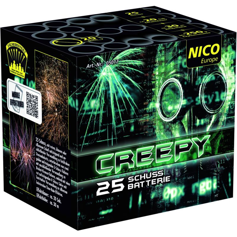 Creepy 25-Schuss-Feuerwerk-Batterie kaufen