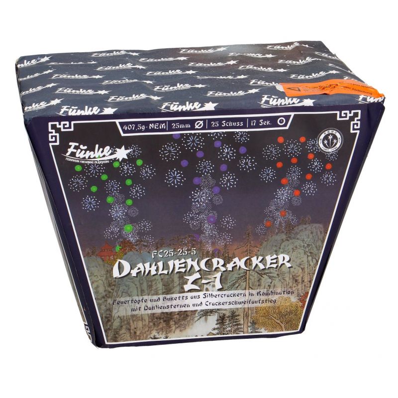 Dahliencracker Z-1 25-Schuss-Feuerwerk-Batterie kaufen
