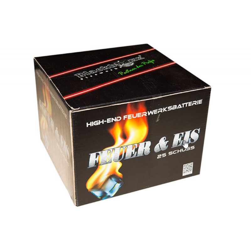 Feuer & Eis 25-Schuss-Feuerwerk-Batterie kaufen