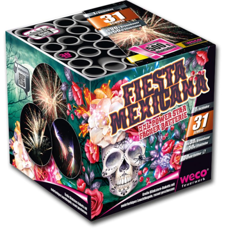 Fiesta Mexicana 31-Schuss-Feuerwerk-Batterie kaufen