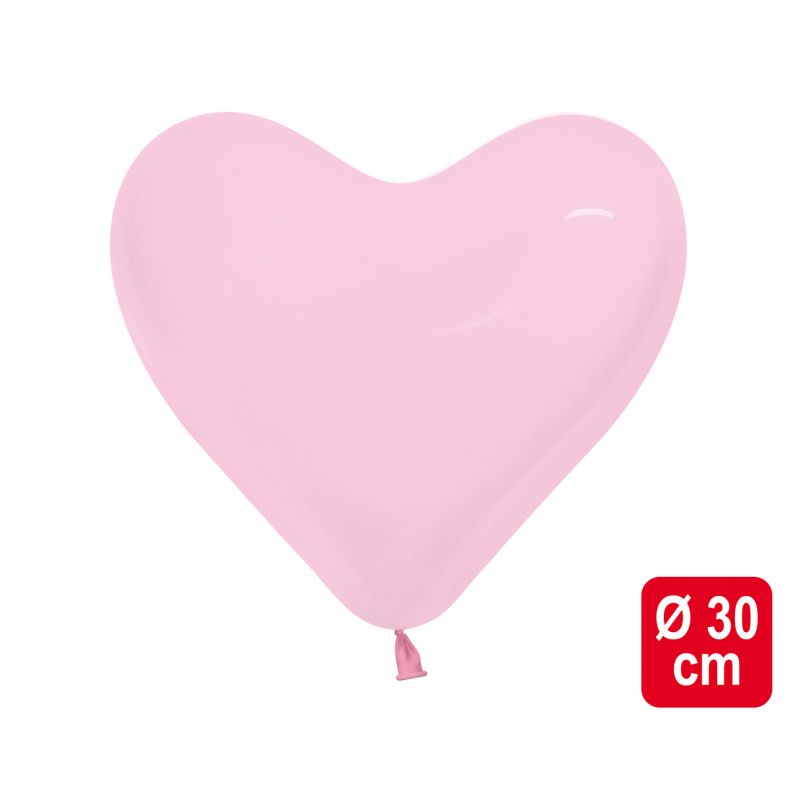 Figuren-Ballons Big Heart, rosa kaufen