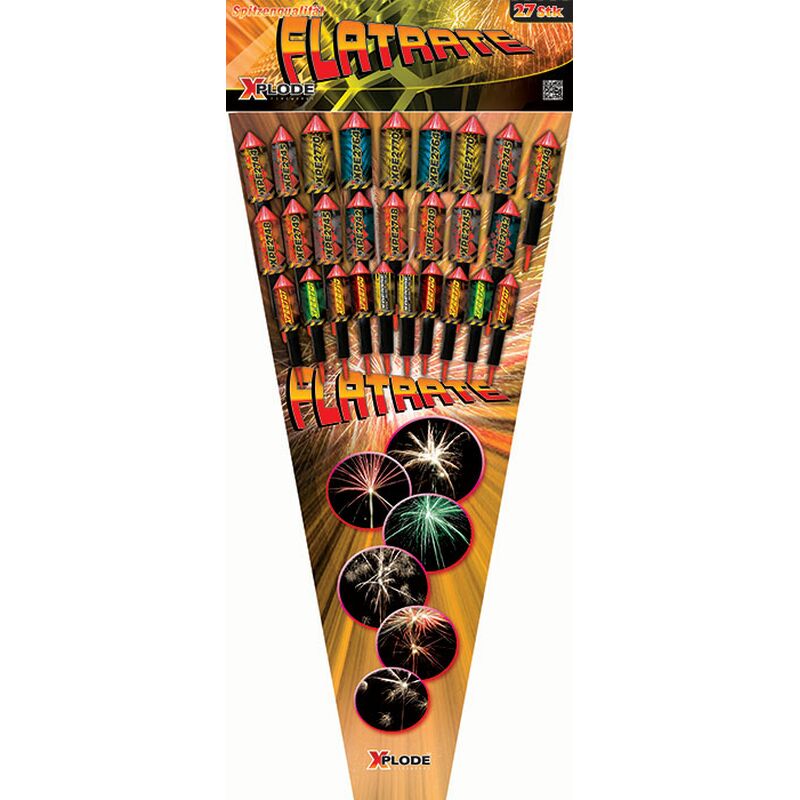 Flatrate 27-teiliger Feuerwerk-Raketenbeutel kaufen