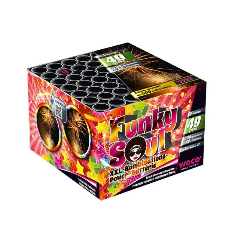 Funky Soul 49-Schuss-Feuerwerk-Batterie kaufen