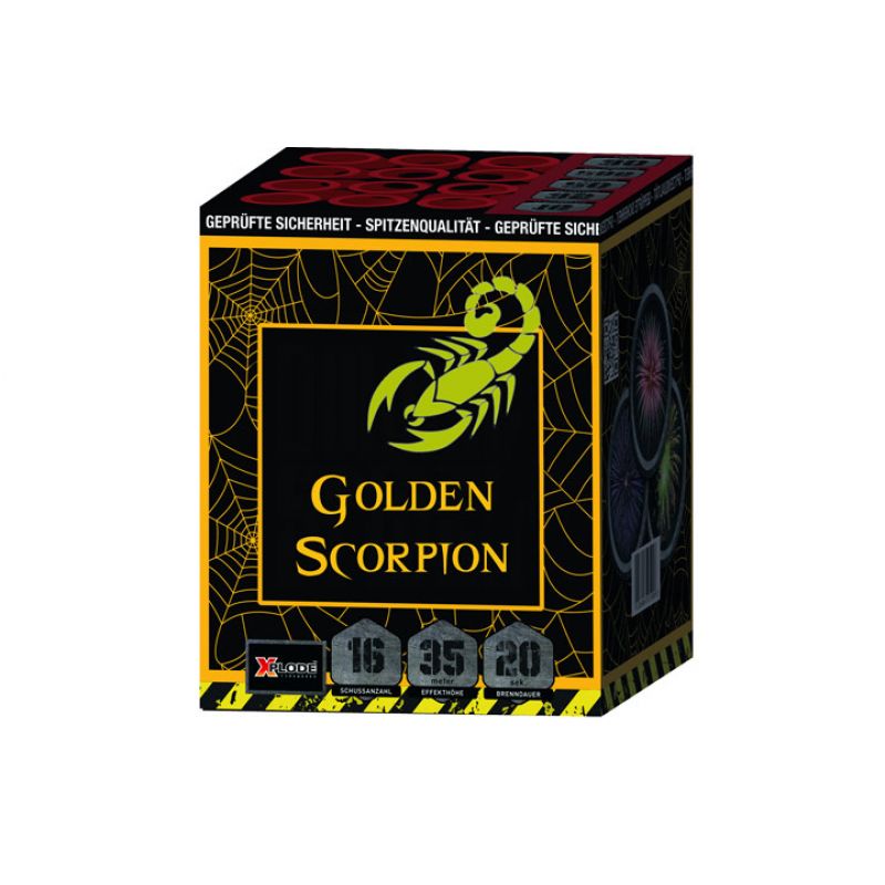 Golden Scorpion 16-Schuss-Feuerwerk-Batterie kaufen