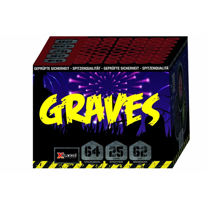 Graves 64-Schuss-Feuerwerk-Batterie kaufen