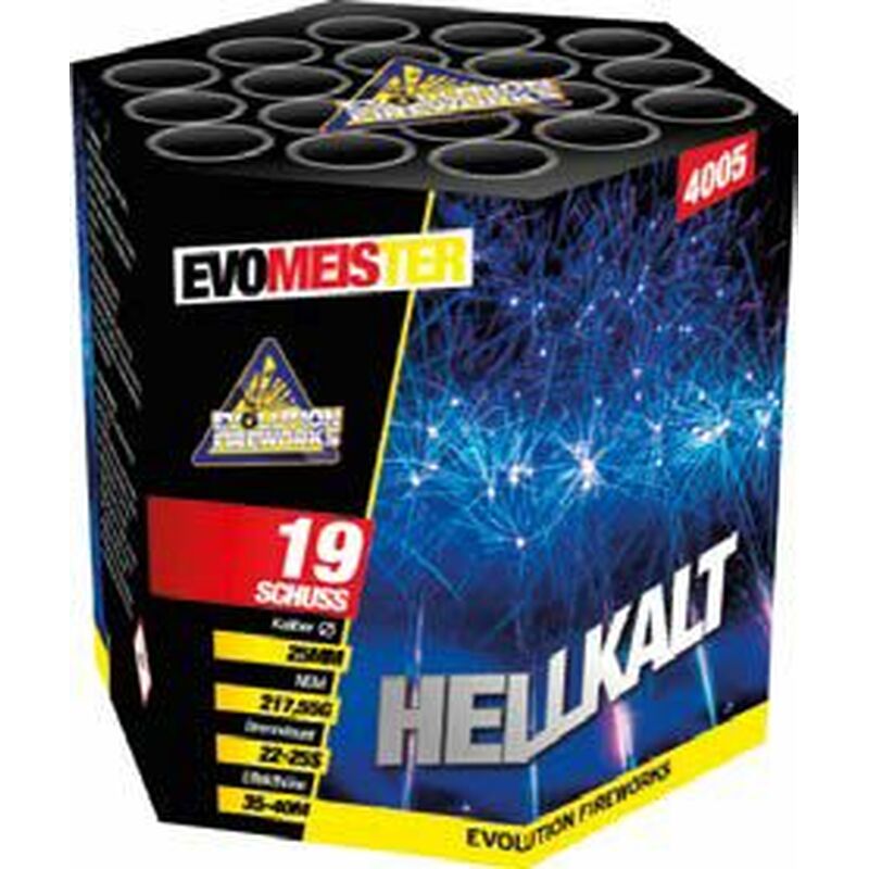 Hellkalt 19-Schuss-Feuerwerk-Batterie kaufen