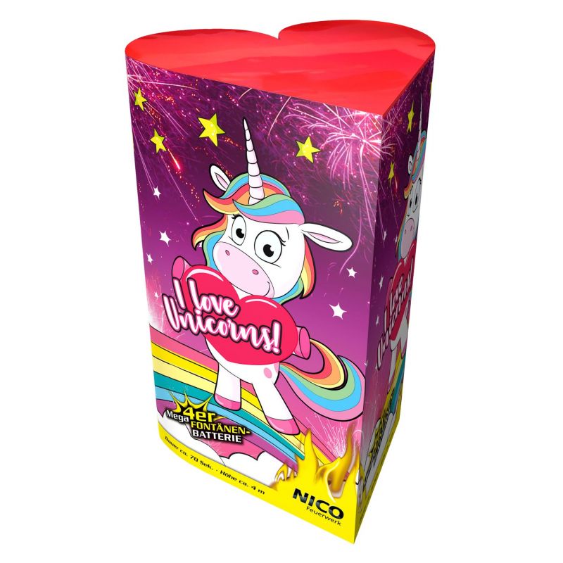 I love Unicorns, Fontänenbatterie kaufen