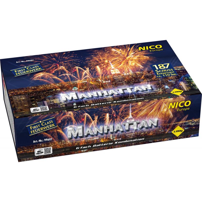 Manhattan 187-Schuss-Feuerwerkverbund kaufen