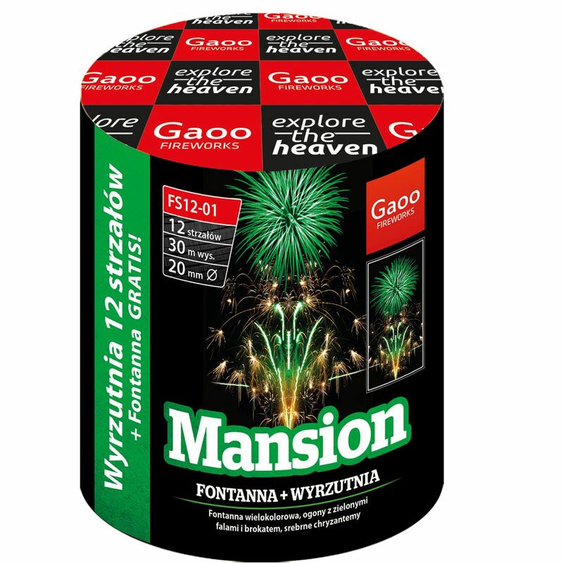 Mansion 12-Schuss-Feuerwerk-Batterie kaufen