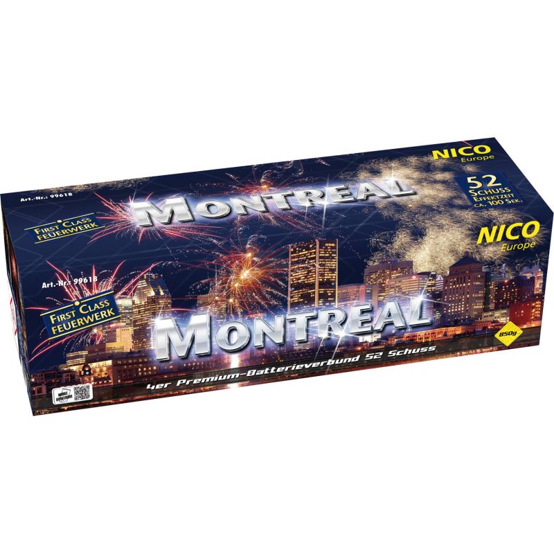 Montreal 52-Schuss-Feuerwerkverbund kaufen