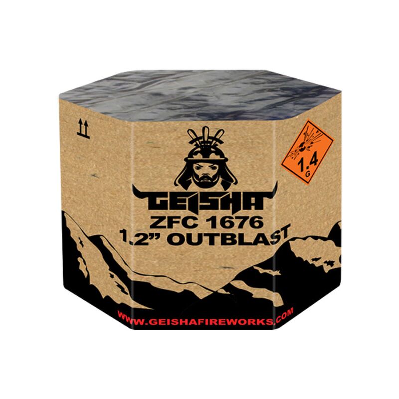 Outblast 2.0 61-Schuss-Feuerwerk-Batterie kaufen