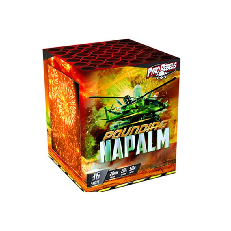 Pounding Napalm 36-Schuss-Feuerwerk-Batterie kaufen
