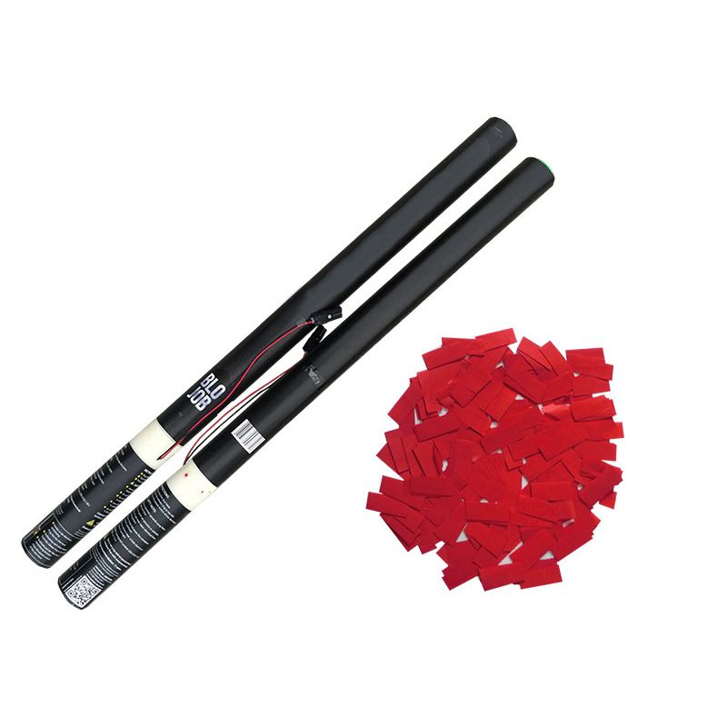 Red Gazette 80cm elektrisch (Black Label) Papierflitter rot kaufen