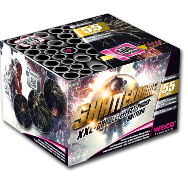 Shatterdome 55-Schuss-Feuerwerk-Batterie kaufen