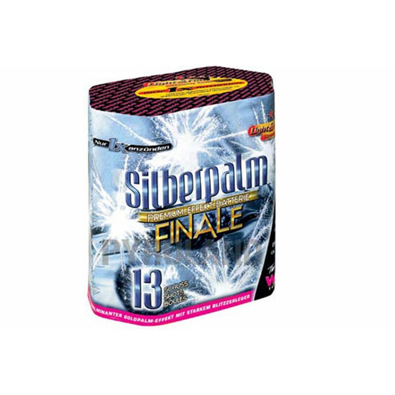 Silberpalm Finale 13-Schuss-Feuerwerk-Batterie kaufen