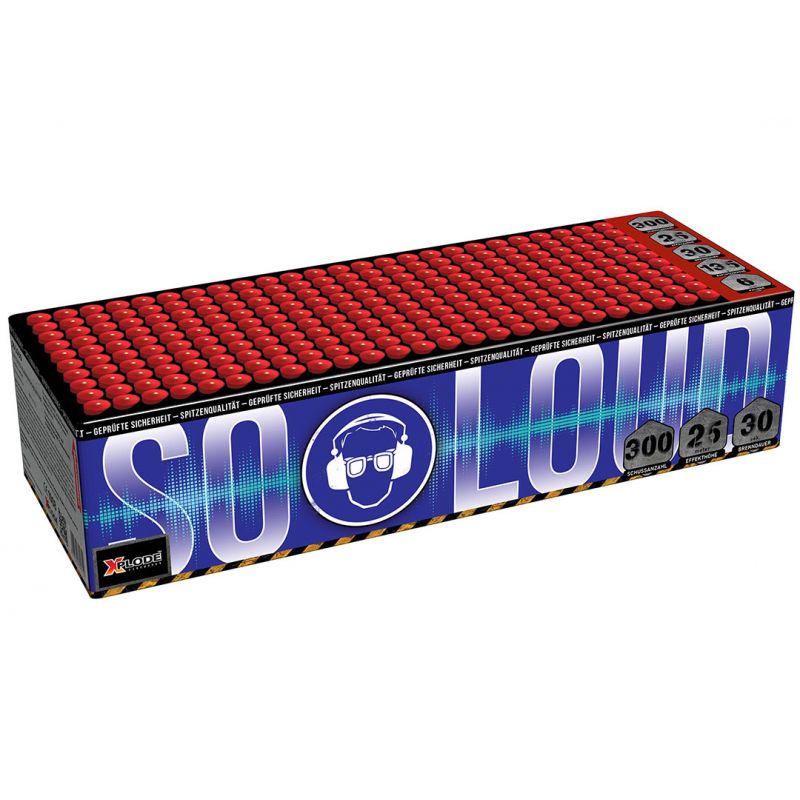So Loud 300-Schuss-Feuerwerk-Batterie kaufen