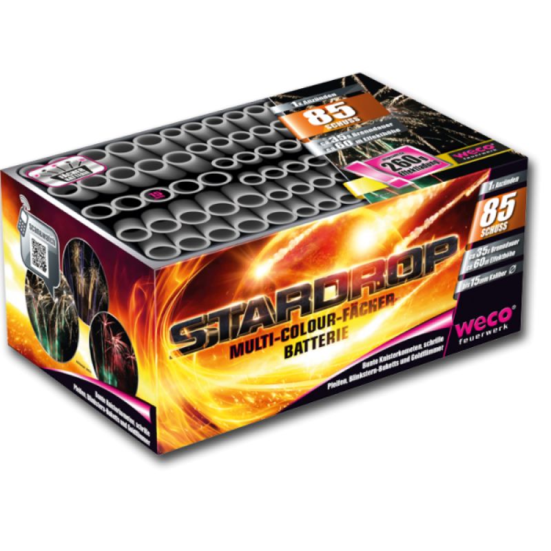 Stardrop 85-Schuss-Feuerwerk-Batterie kaufen