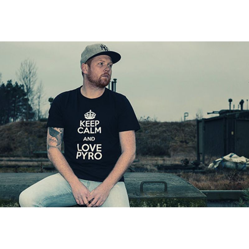 T-Shirt Keep calm and love pyro kaufen
