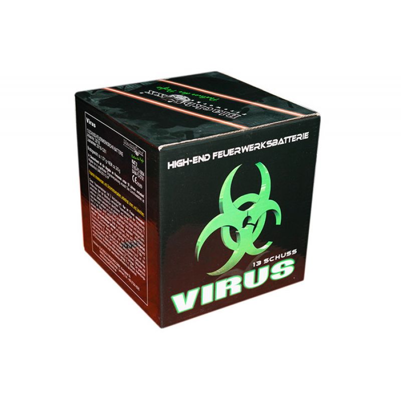 Virus 13-Schuss-Feuerwerk-Batterie
