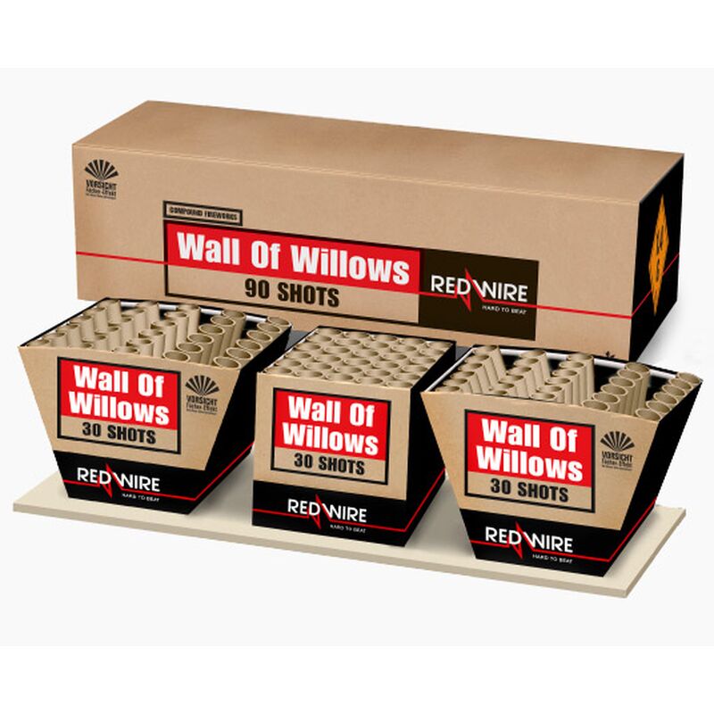 Wall of Willows 90-Schuss-Feuerwerkverbund (Stahlkäfig) kaufen