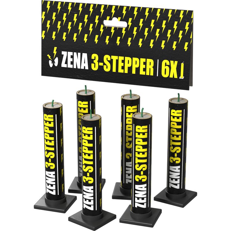 Zena 3-Stepper Pfeif-Fontänen 6 Stück kaufen